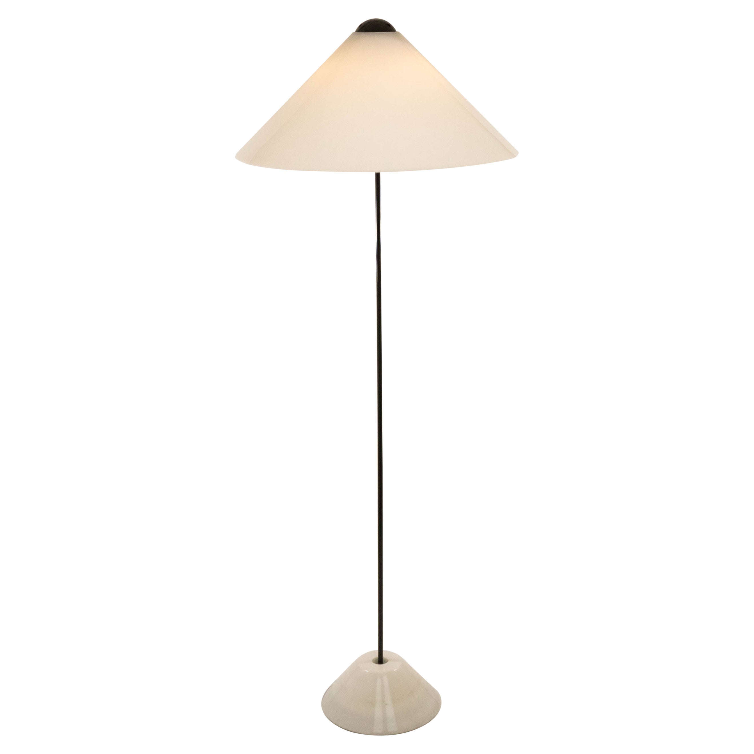 Snow Floor Lamp by Vico Magistretti for O-Luce, 1970s