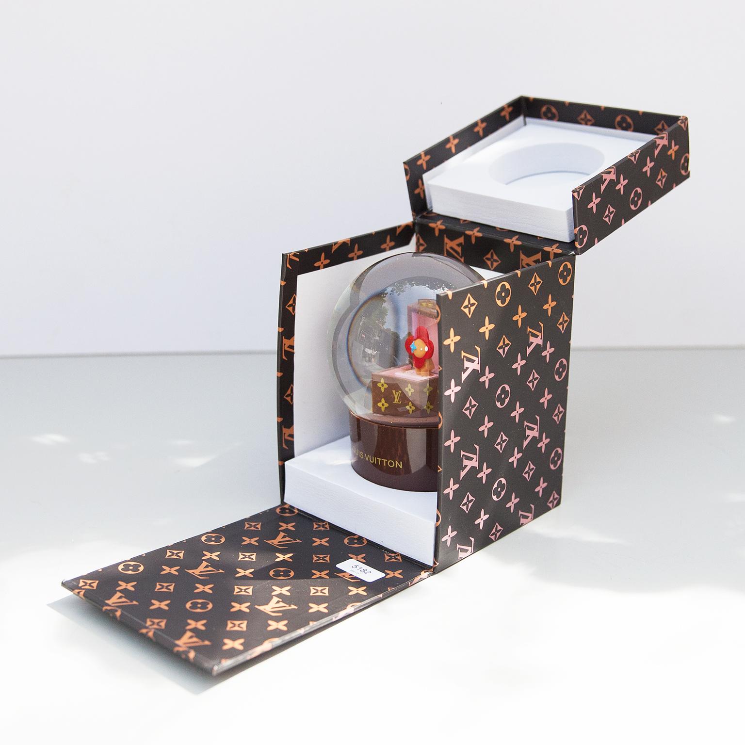 Contemporary Snow Globe Louis Vuitton Treasure Box