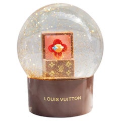 Louis Vuitton Novelty Limited Snow Globe Dome Maruaero 2013 Pigeon