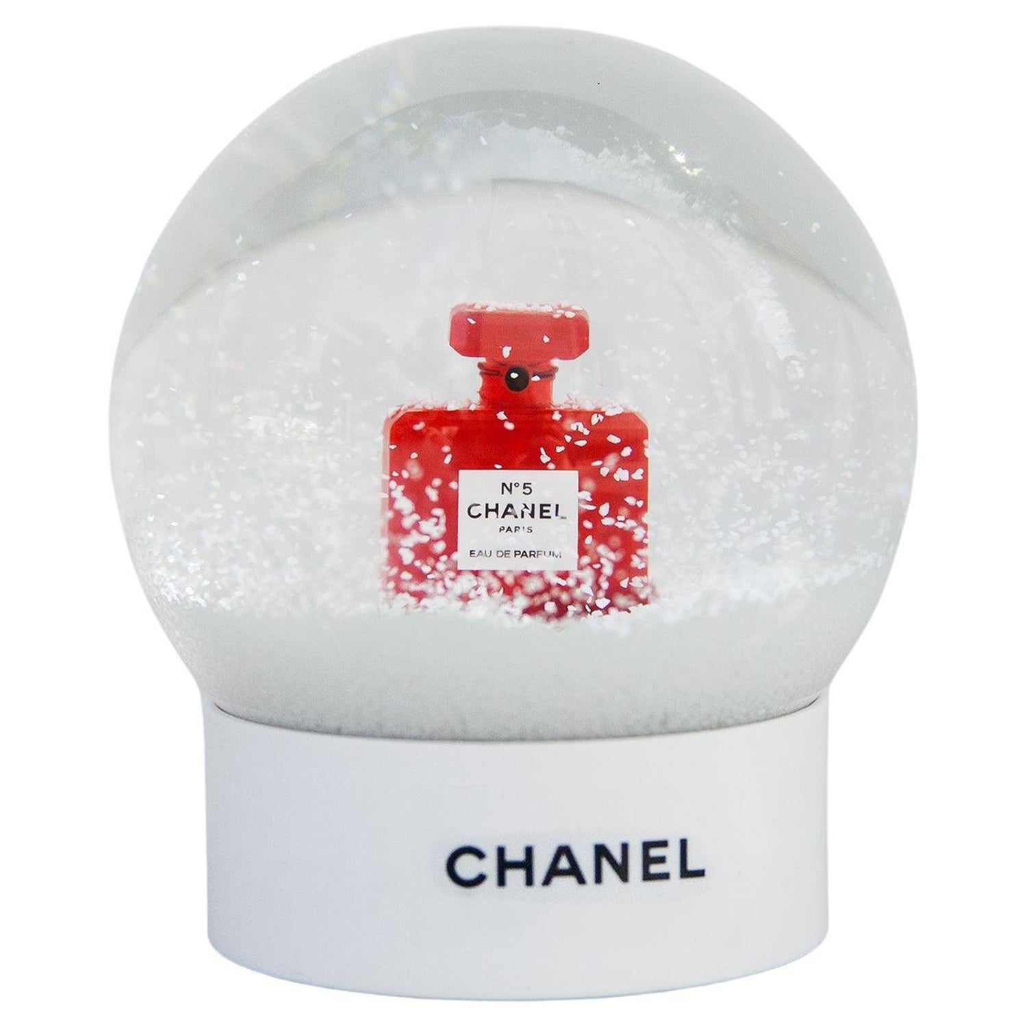 Chanel Snow Globe Dome Chanel VIP Collectible Large Perfume N