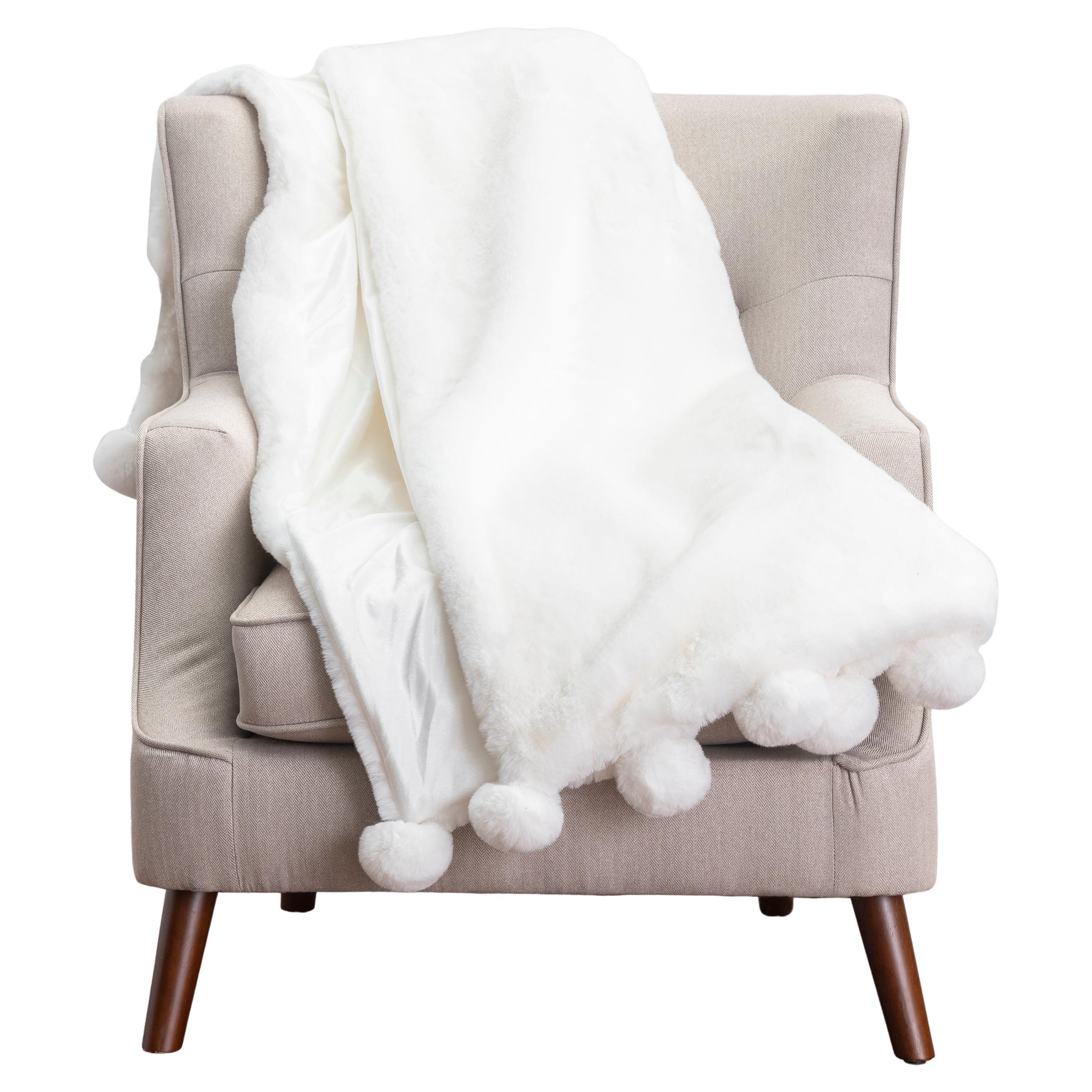 Snow Ivory Throw