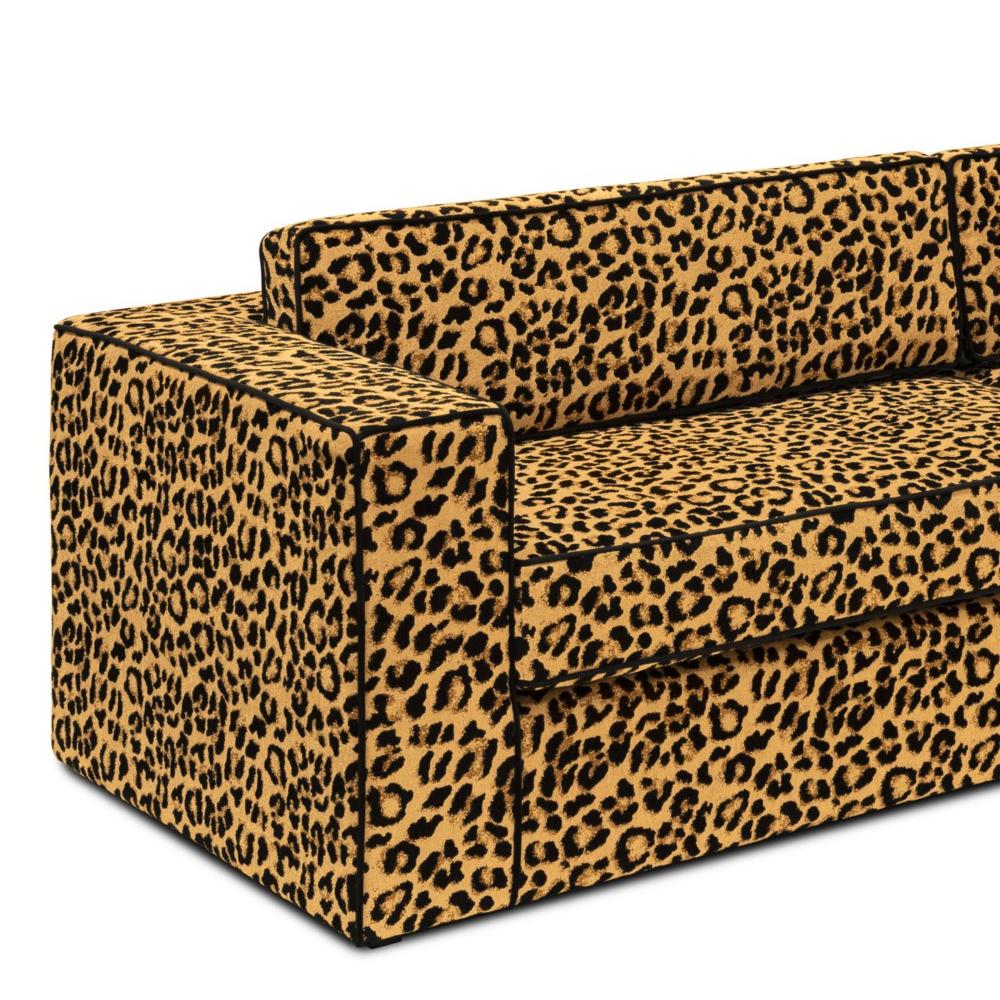 Italian Leopard Sofa