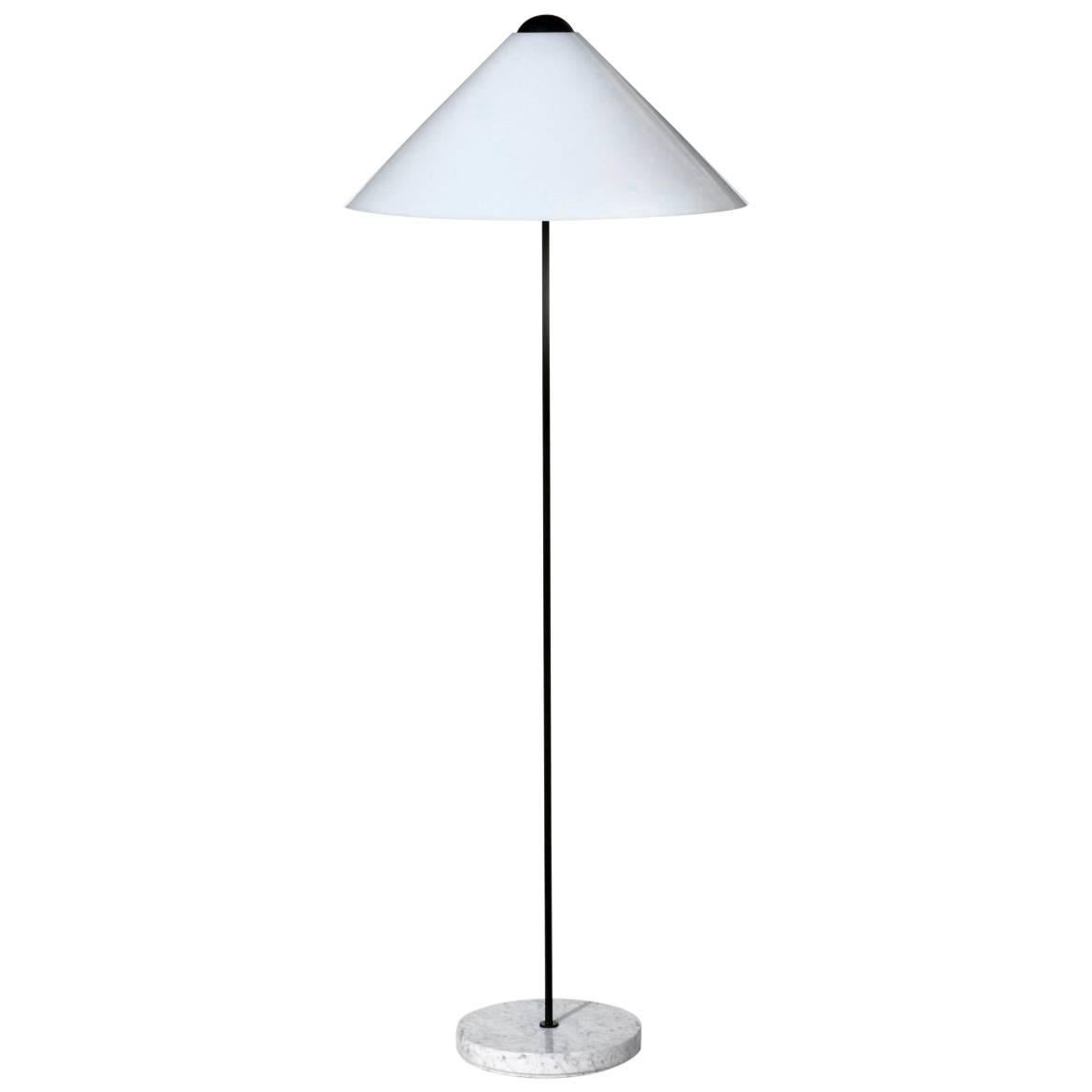 Snow Magistretti Oluce Italian Design 1970s Marble Perspex