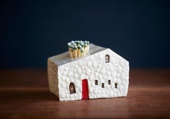 "Pebble Matchstriker" By Snow Pond Ceramics, Mini Ceramic Stoneware Sculpture