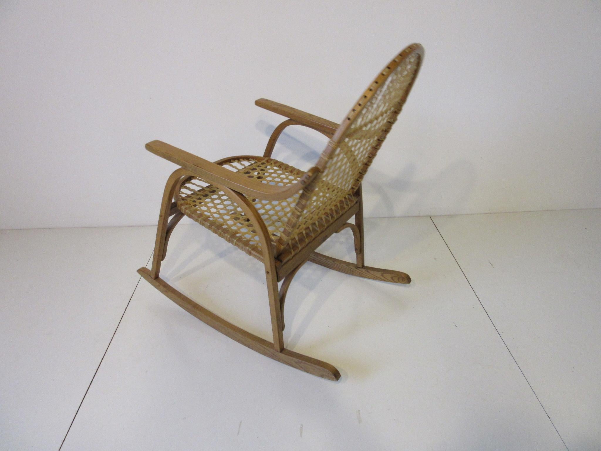 Snow Shoe Styled Rocking Chair by Vermont Tubbs at 1stDibs | vermont ...