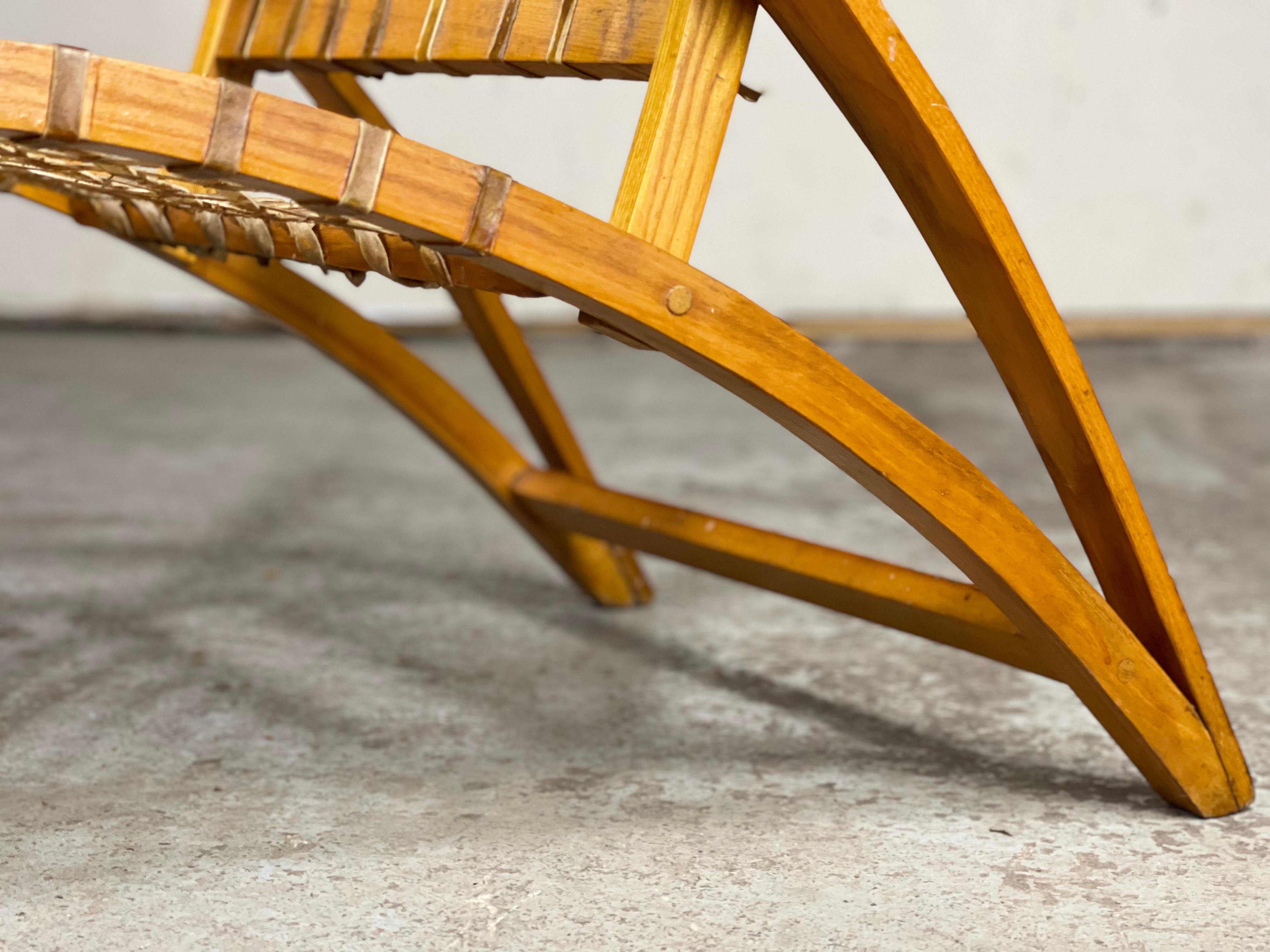 'Snow Shu' Lounge Chair by Carl Koch for Vermont Tubbs 1952 Adirondack Style 6