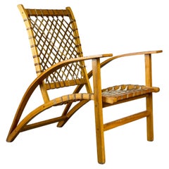 'Snow Shu' Lounge Chair by Carl Koch for Vermont Tubbs 1952 Adirondack Style