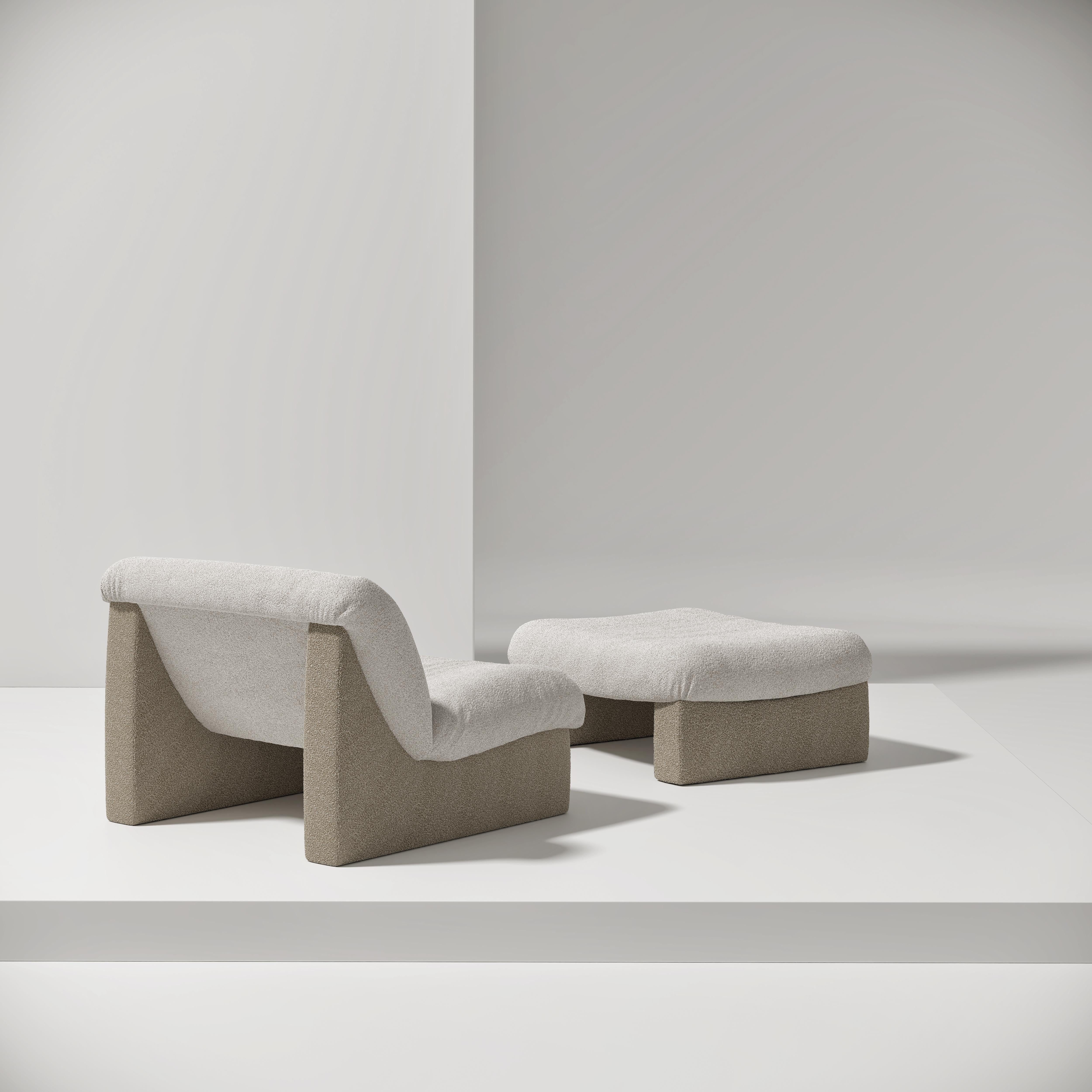 French Snow Sofa by Note Design Studio For Sale