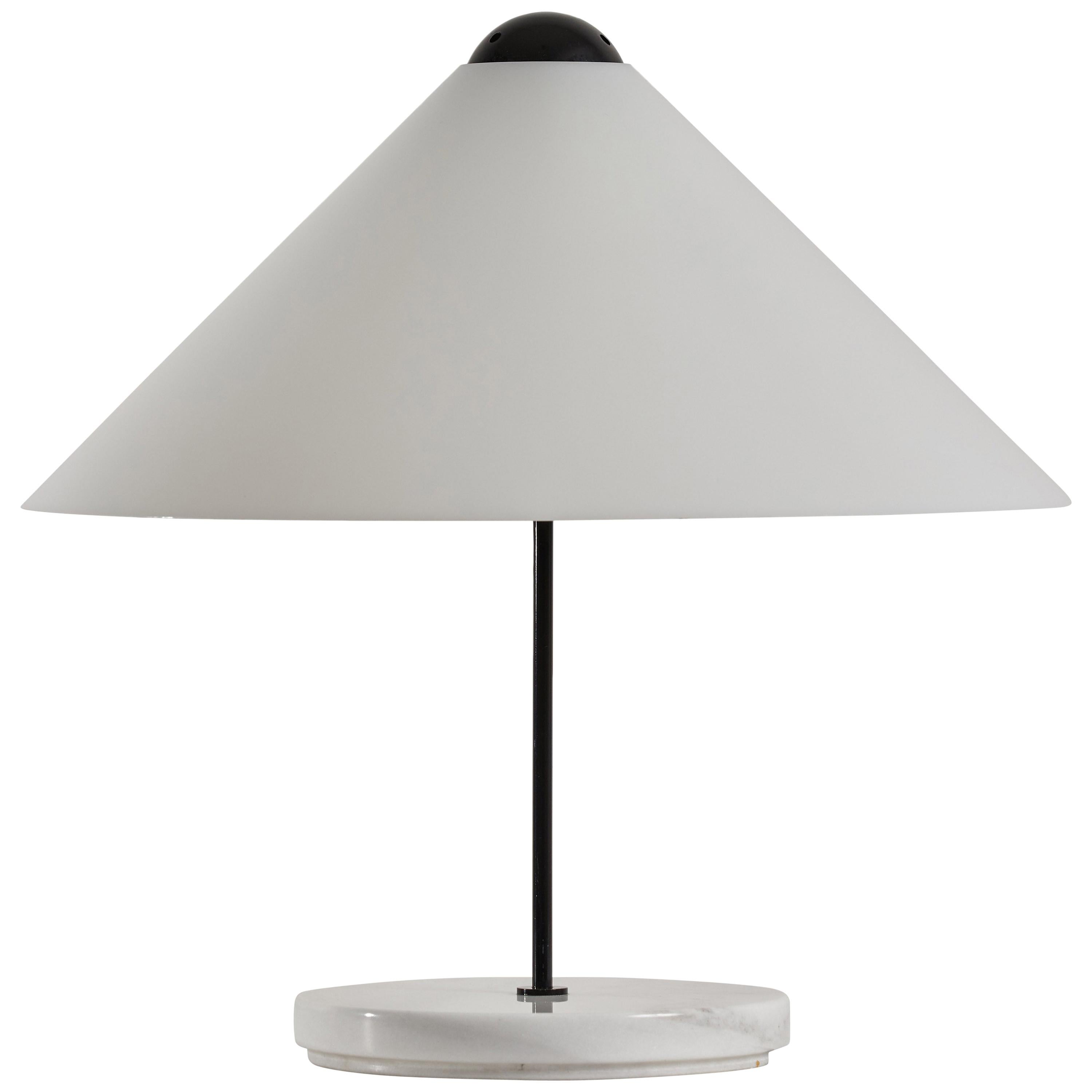 "Snow" Table Lamp by Vico Magistretti for Oluce