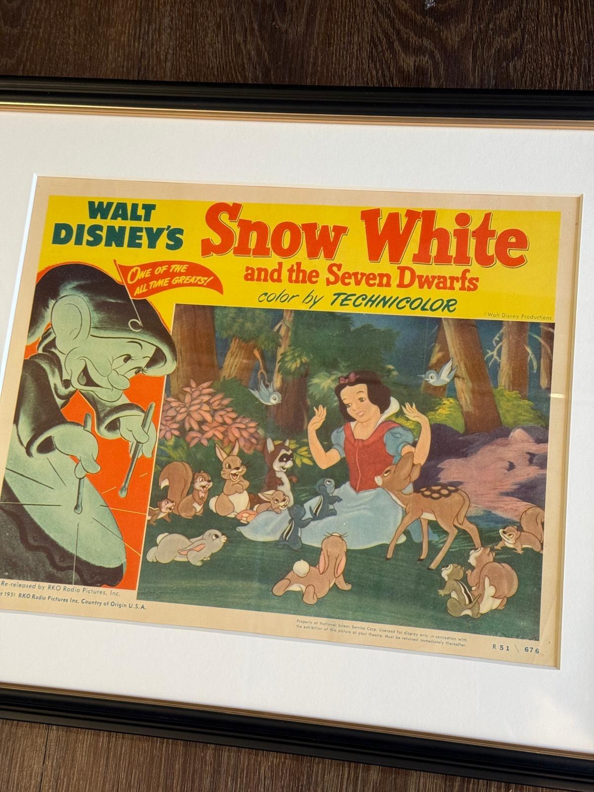 Schneewittchen (1951r) im Zustand „Hervorragend“ im Angebot in London, GB