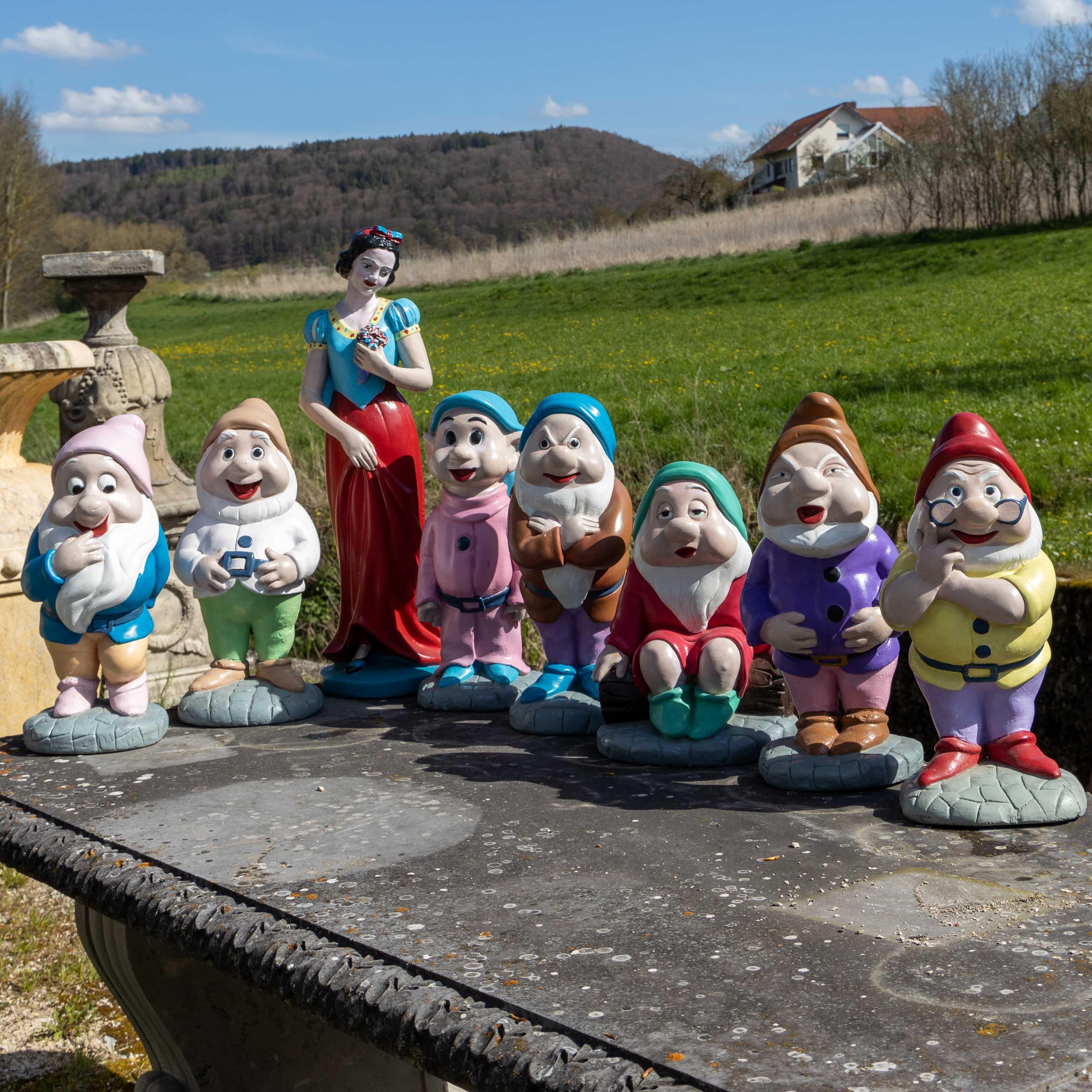 The detailed figures are perfect for decorating gardens and other outdoor areas.