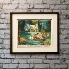 Snow White and The Seven Dwarfs, #1 Unframed Poster, 1937