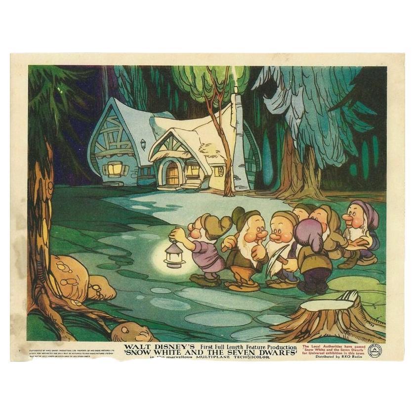 Snow White and The Seven Dwarfs, #1 Unframed Poster, 1937 For Sale