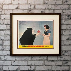 Snow White and The Seven Dwarfs, #1 Unframed Poster, 1960'S / 70'S RR