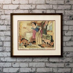 Snow White and The Seven Dwarfs, #2 Unframed Poster, 1937