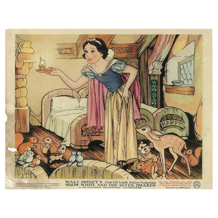 Snow White and The Seven Dwarfs, #2 Unframed Poster, 1937 For Sale