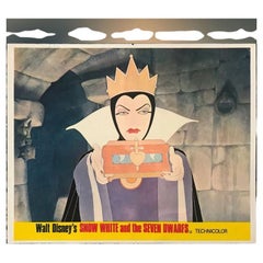 Vintage Snow White and The Seven Dwarfs, #2 Unframed Poster, 1960'S / 70'S RR