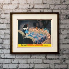 Snow White and The Seven Dwarfs, #3 Unframed Poster, 1960'S / 70'S RR