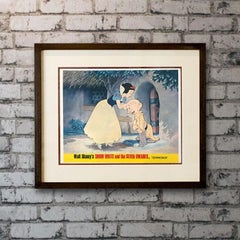Snow White and The Seven Dwarfs, #5 Unframed Poster, 1960'S / 70'S RR