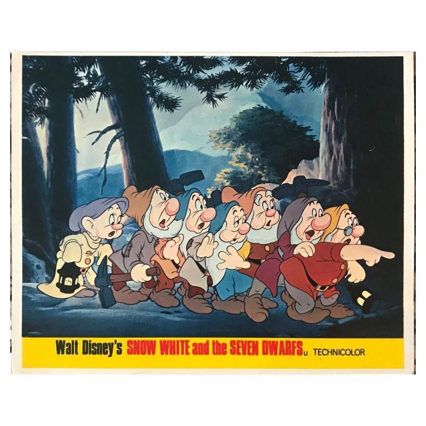 Snow White and The Seven Dwarfs, #7 Unframed Poster, 1960'S / 70'S RR For Sale