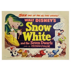 Snow White and the Seven Dwarfs Original Poster, 1951
