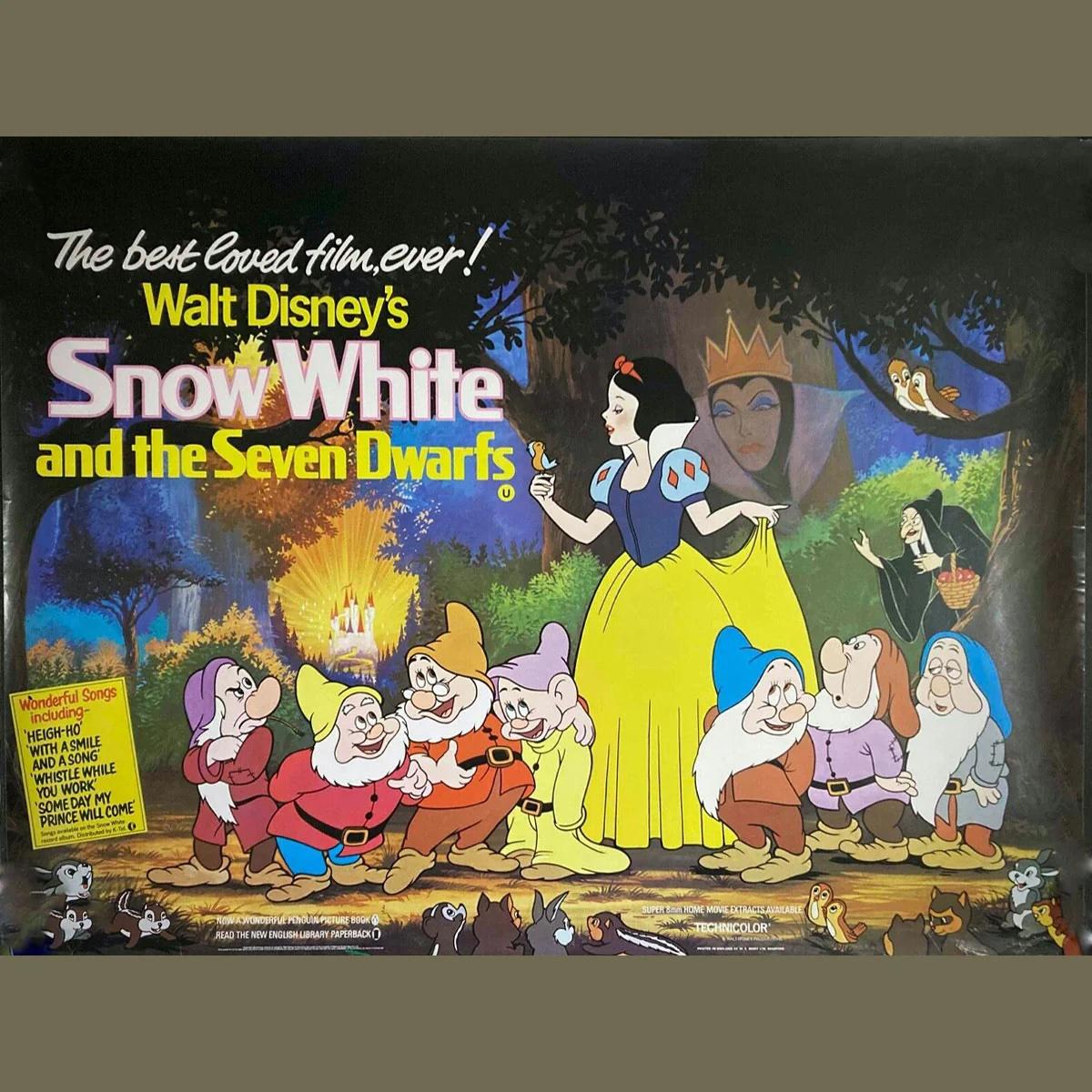 Schneewittchen und die sieben Zwerge (R1980) im Zustand „Hervorragend“ im Angebot in London, GB