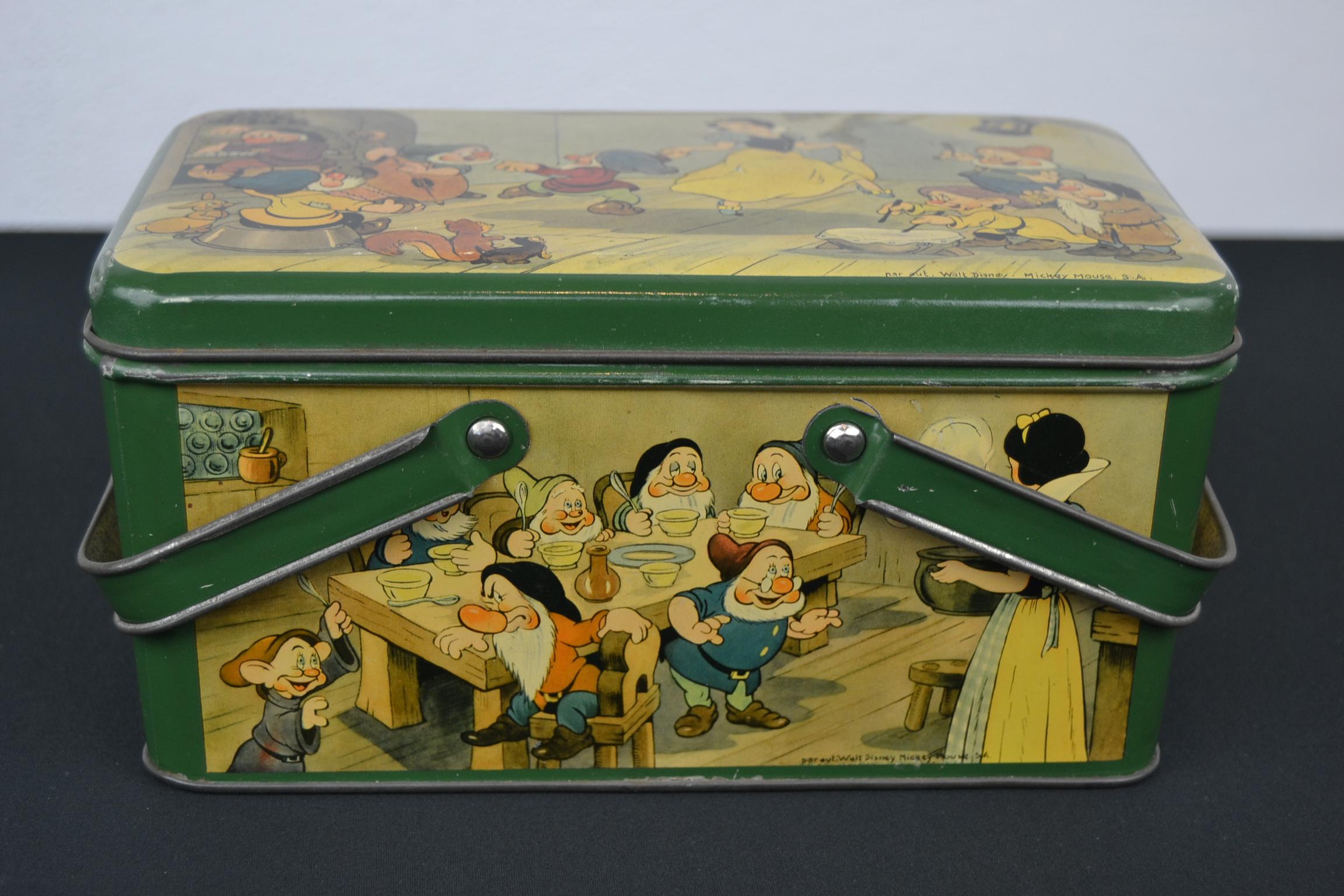 vintage snow white lunch box