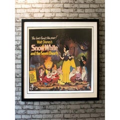 Snow White and the Seven Dwarfs, Unframed Poster, R1980