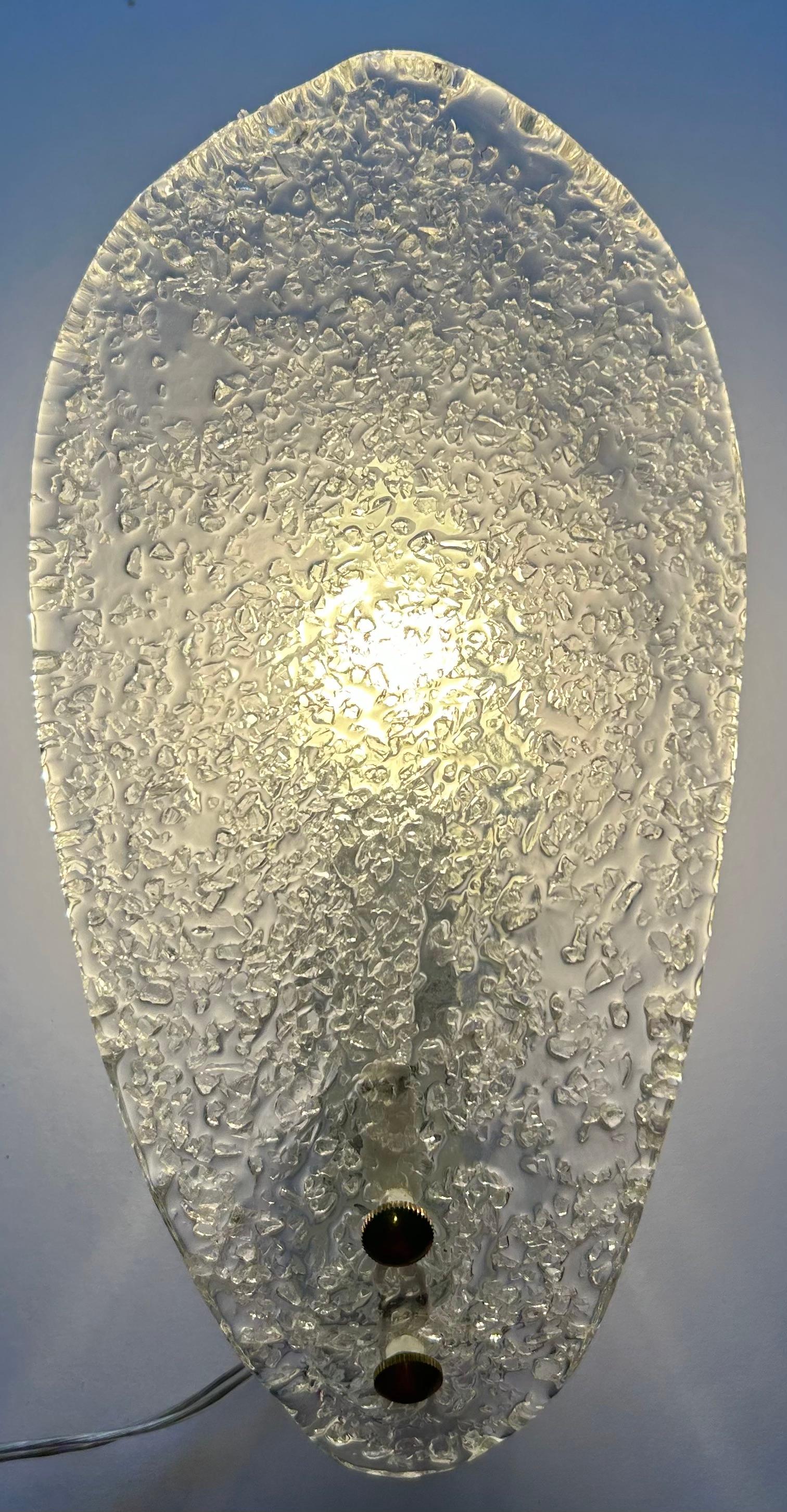 Snow White Butterflies, Set of Five Magnificent Murano Sconces, 1980's For Sale 5