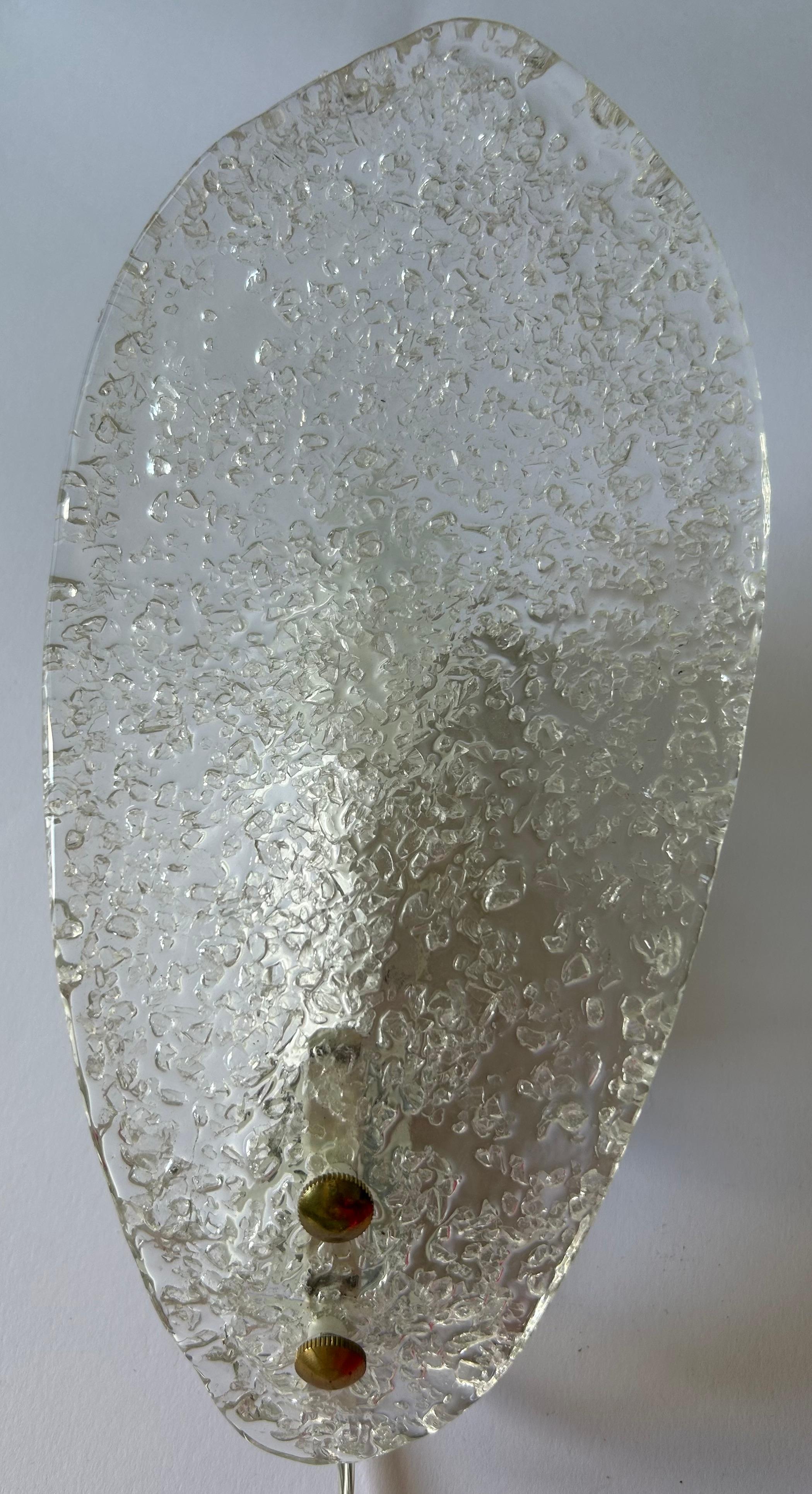 Snow White Butterflies, Set of Five Magnificent Murano Sconces, 1980's For Sale 1