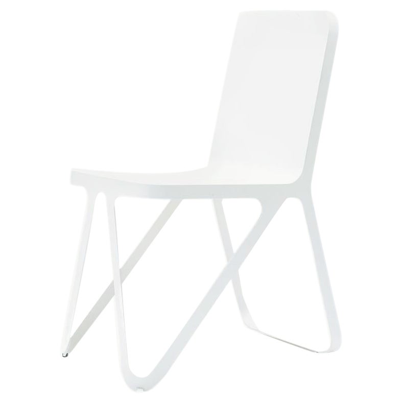 Snow White Loop Chair by Sebastian Scherer