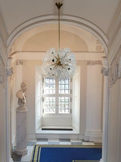 Fabulous Emil Stejnar Snowball Orbit Sputnik Chandelier Vintage Austria 1960s