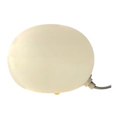 Snowball Opaline Glass Table Lamp from Agneta Sweden