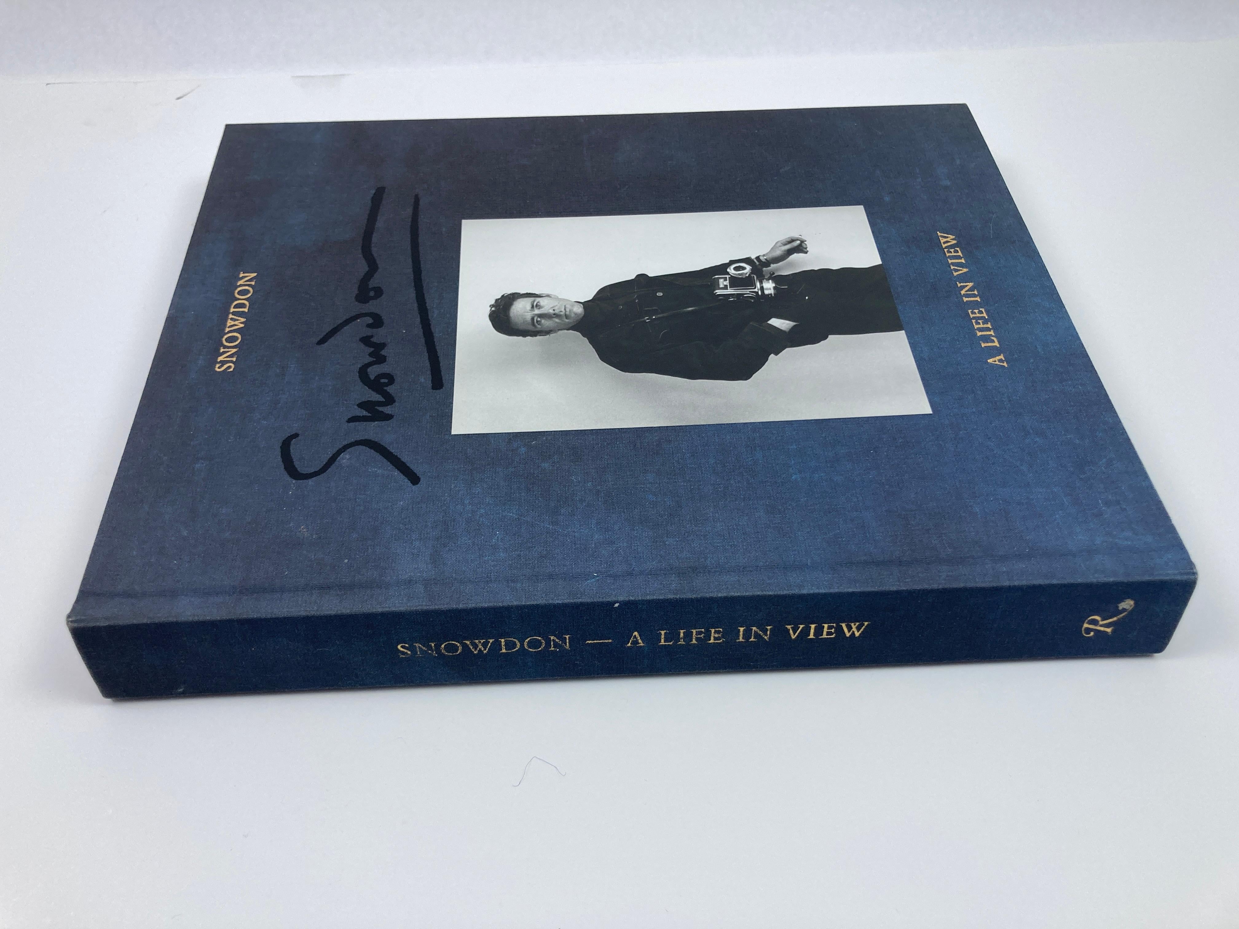 Snowdon: A Life in View Hardcover Illustrated by Antony Armstrong Jones 2014 In Good Condition For Sale In North Hollywood, CA