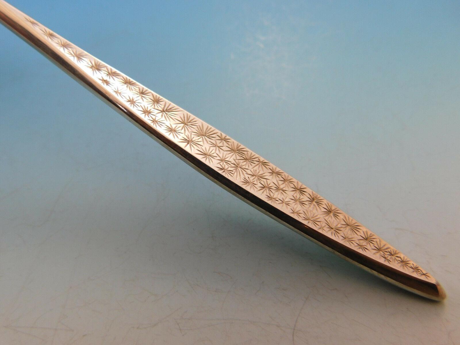 Set di posate in argento Sterling Snowflake by International Century Servizio 28 Pezzi In condizioni ottime in vendita a Big Bend, WI