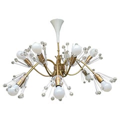 Snowflake Chandelier by Emil Stejnar for Rupert Nikoll Vienna