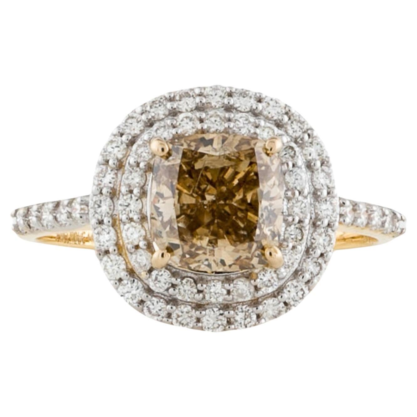 Elegant 2.15ct Diamond Engagement Ring, Size 7.25 - Statement Jewelry Piece