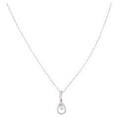 Luxury 14K Diamond Pendant Necklace - Exquisite & Timeless Statement Piece