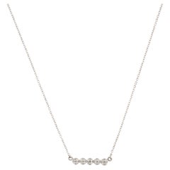 14K Diamond Bar Pendant Necklace  Elegant Jewelry for Timeless Sophistication