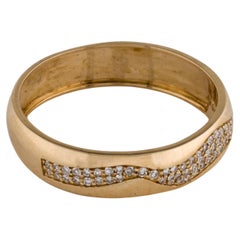 Raffinierter 14K Diamant-Ring - Größe 7  Exquisiter Vintage-Diamantring