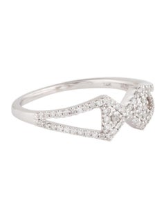 14K Diamond Band Ring - Size 6.25 - Classic Elegance & Timeless Sparkle - Luxury