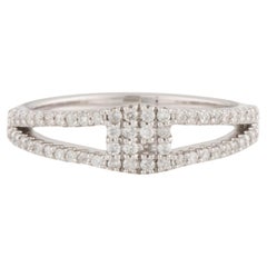 14K Diamantbandring - Größe 7 - Classic Elegance & Timeless - Luxus-Schmuck