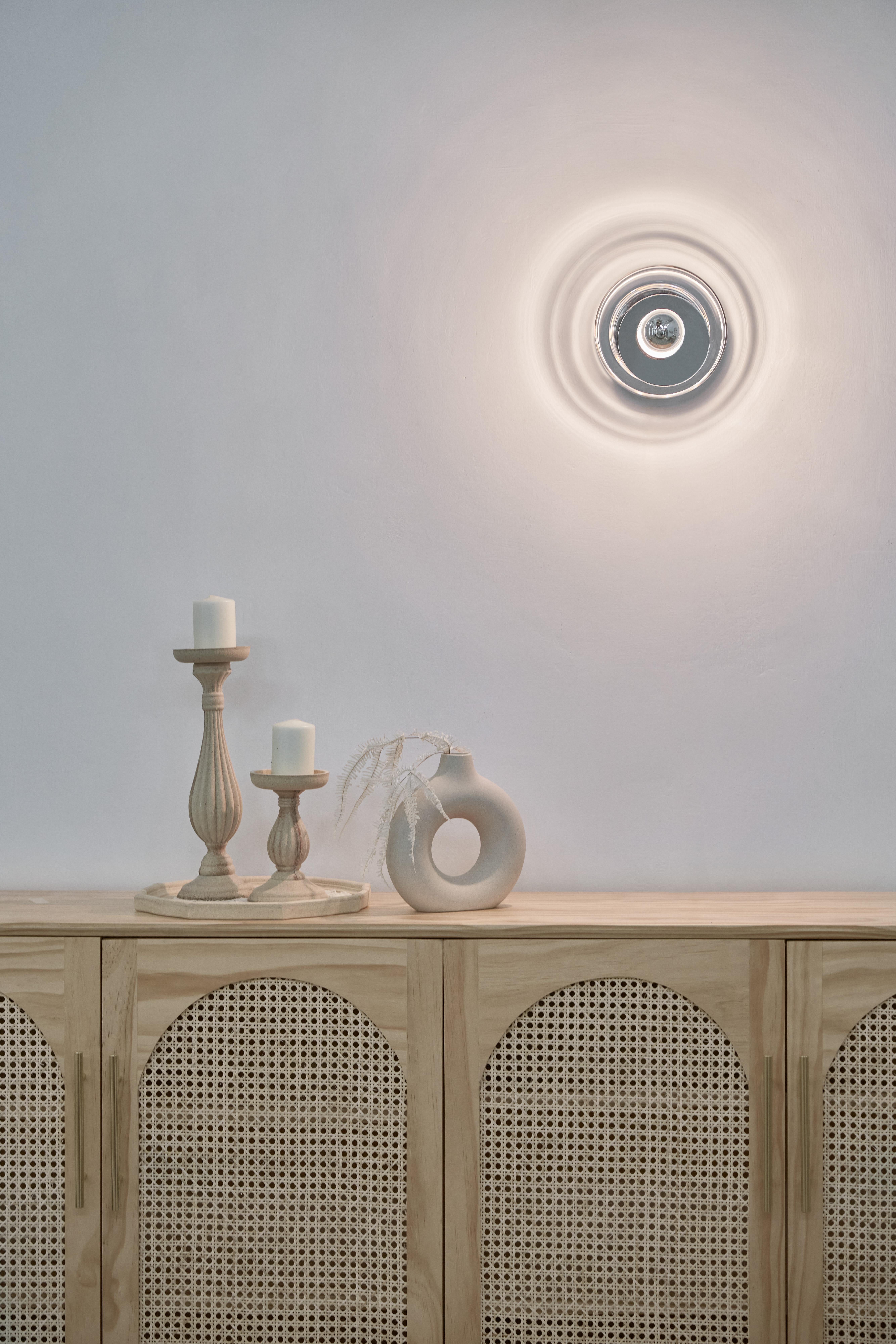 SNOWFLAKE Wall/Ceiling Lamp In New Condition For Sale In Renton, WA