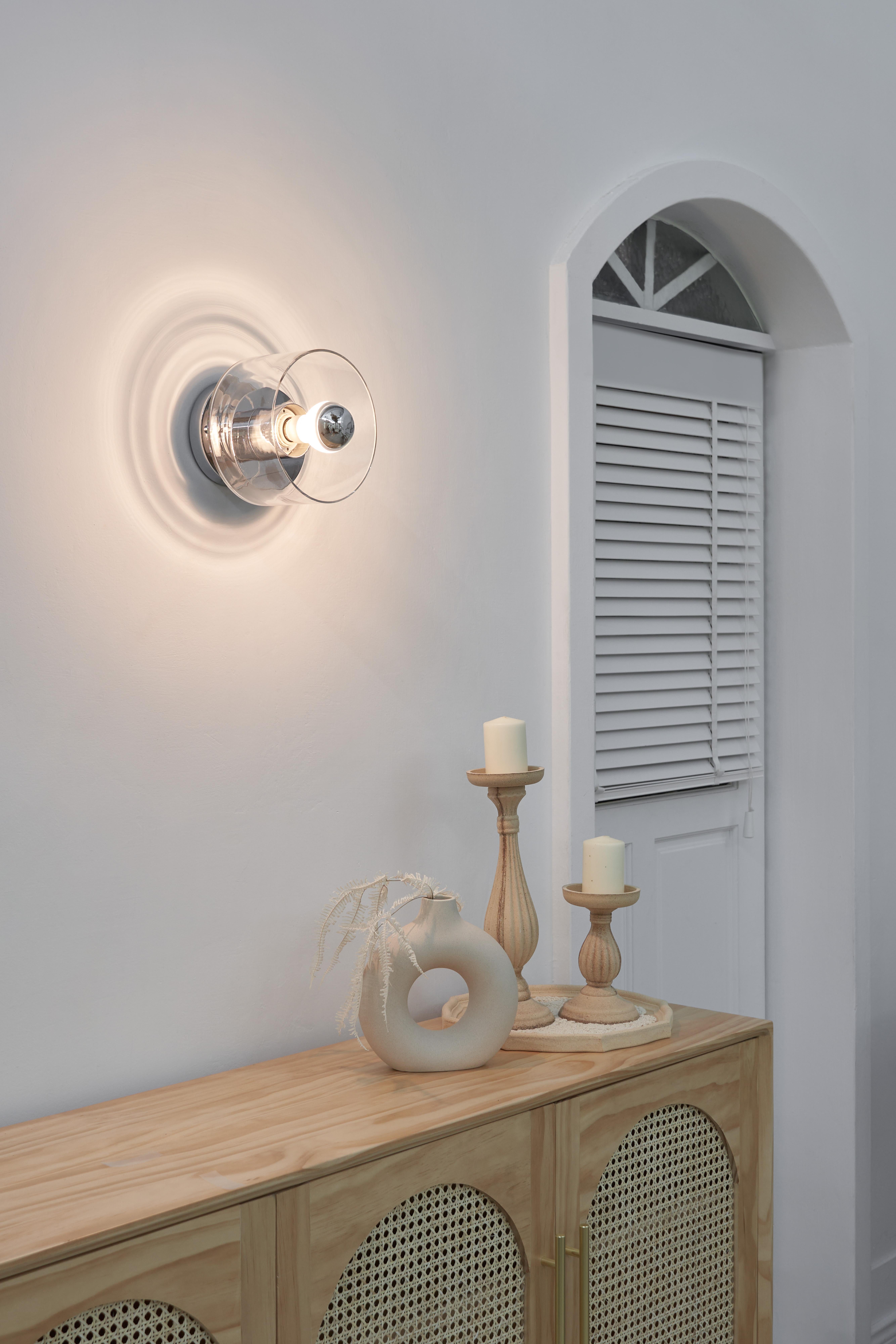 Contemporary SNOWFLAKE Wall/Ceiling Lamp For Sale