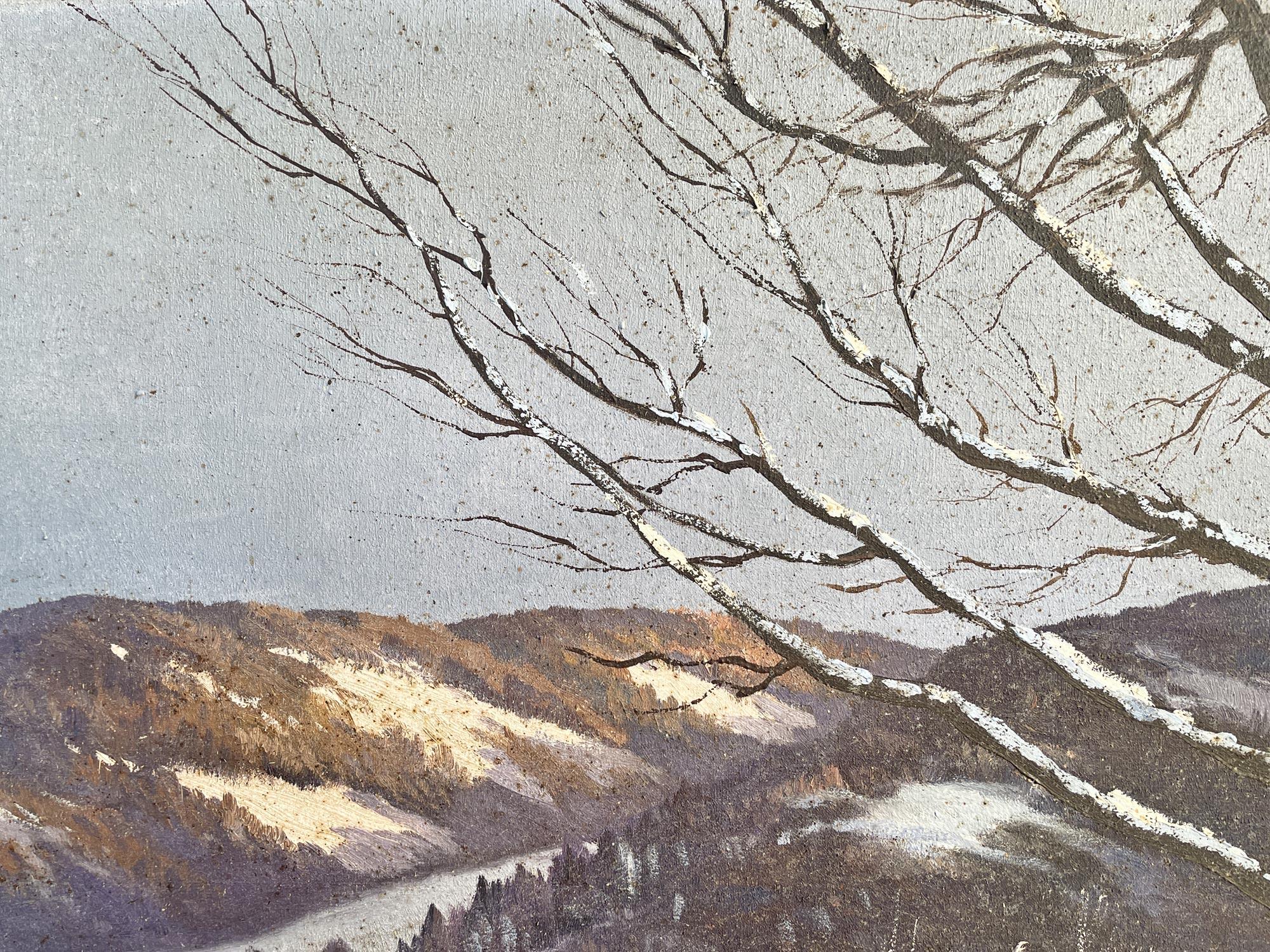 Huile sur toile de Paul Schuler - Dolomites 1930 en vente 1