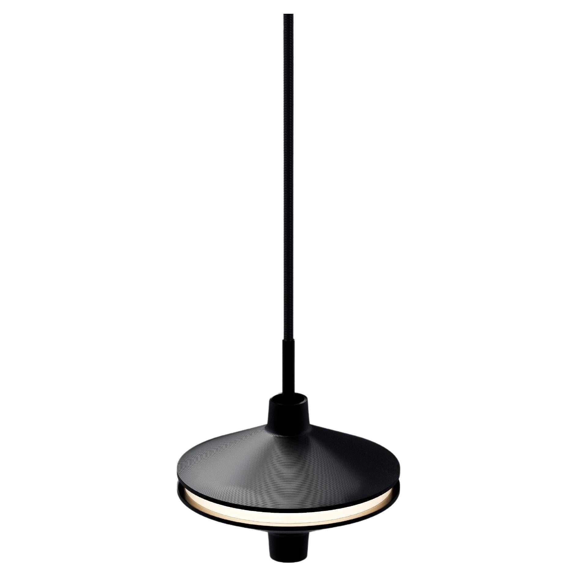 Snua Ceiling Rose Light Pendant  Black 