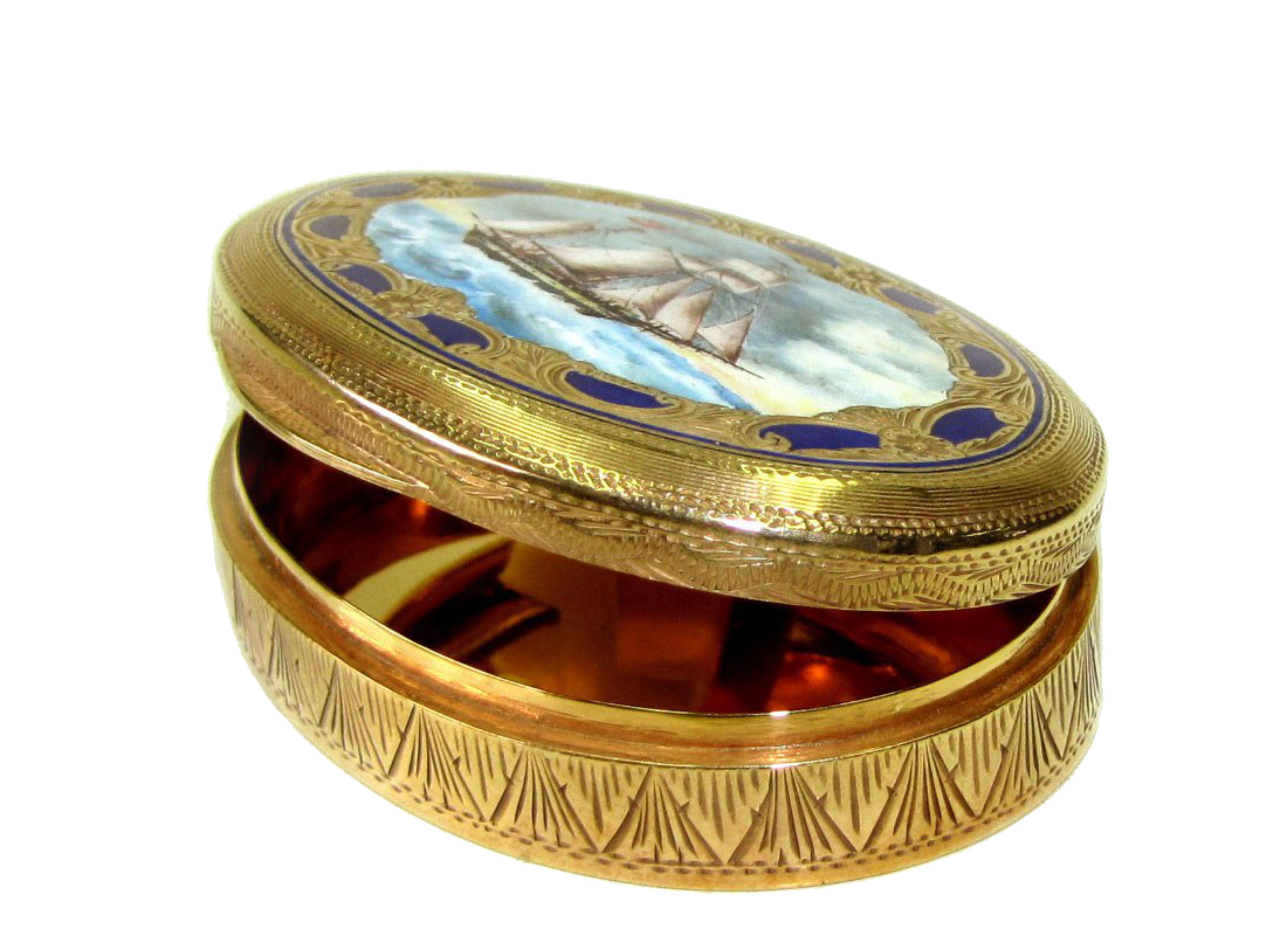 Baroque Snuff Box Sterling Silver Enameled Miniature Hand Engraved Salimbeni