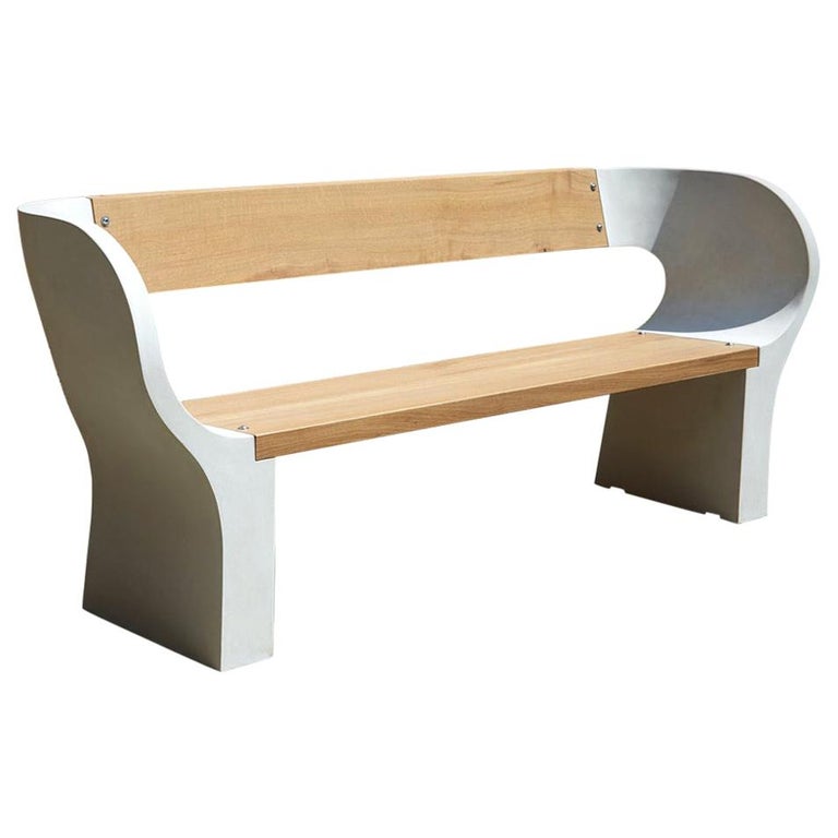 Outdoor Concrete Snug Bench 200cm Wide For At 1stdibs Outdoor Concrete Snug Bench 200cm Wide, Modern Concrete Outdoor Furniture