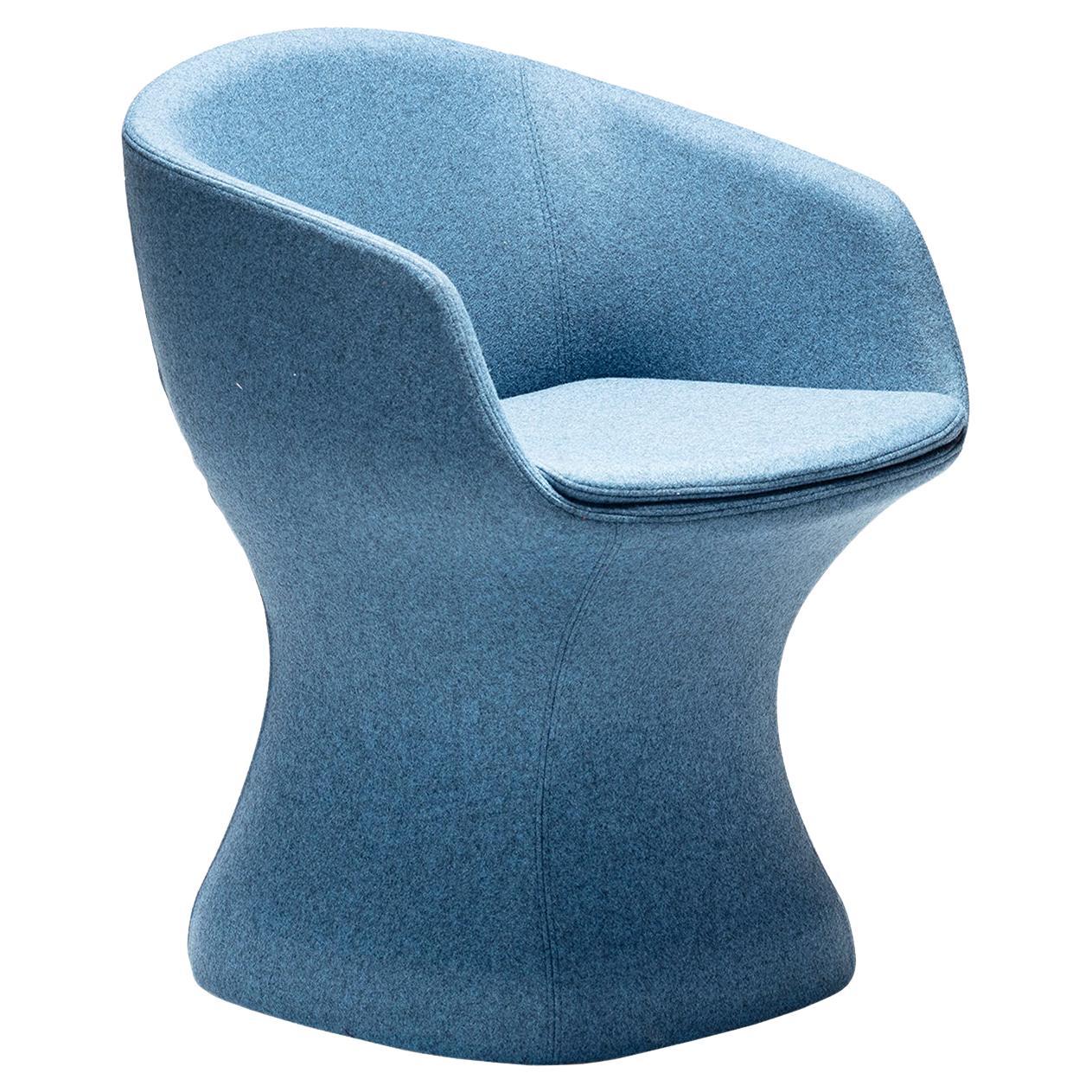 So-Pretty Blue Armchair by Dario Deplin