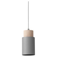 Lampe pendante gris tacheté SO5 de +kouple